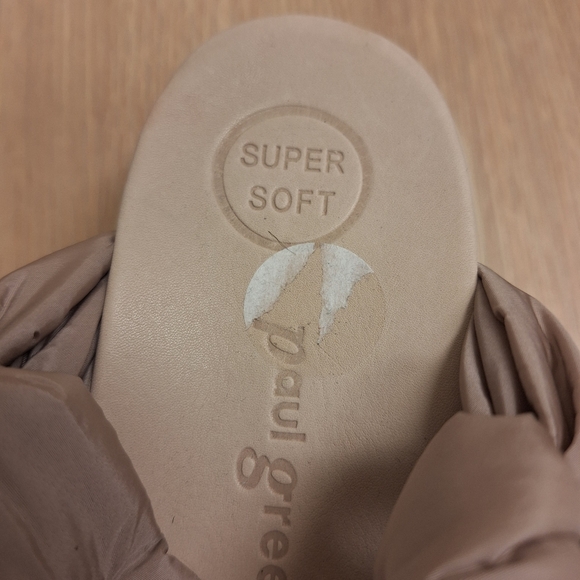 Paul Green Women's Sandals Textile Footbed Comfortable Leisure Plain Womens Shoe - Picture 6 of 8